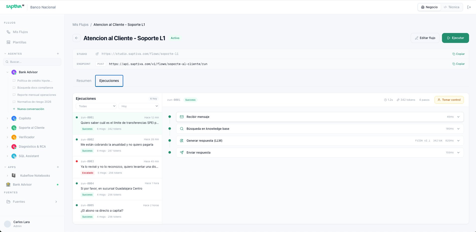Pre-built templates for banking: credit origination, risk, compliance